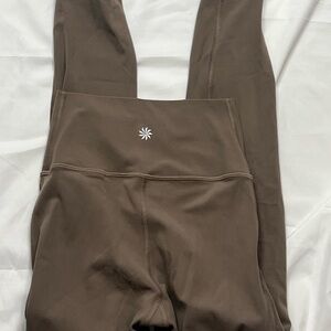 Athleta Chocolate Brown High-Rise Performance Leggings